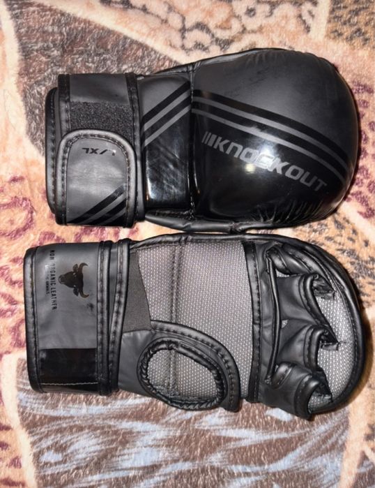 Manusi MMA,noi,marimea L/XL,negre