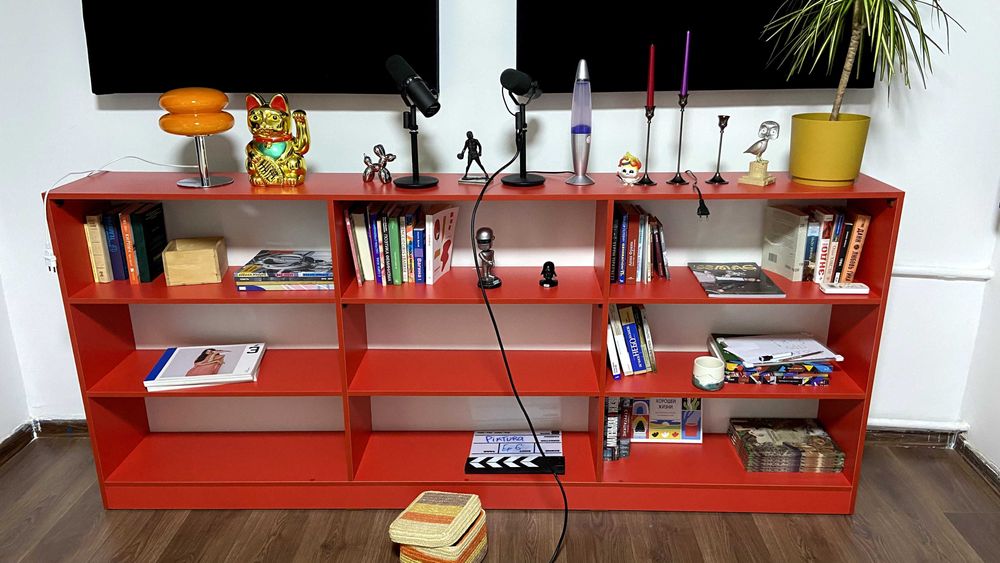 Стеллаж из ЛДСП для книг и