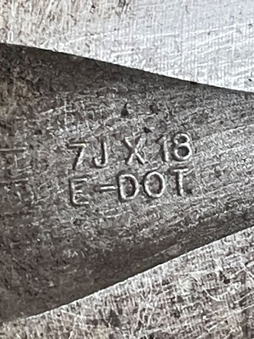 Janta Aliaj Rezerva + Pneu 7Jx18 Et41 Hyundai Santa Fe Ii Cm 2005 - 2