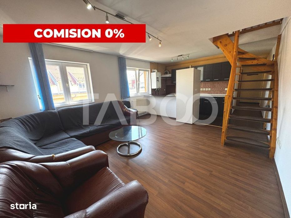 COMISION 0 - Apartament decomandat 4 camere 90 mpu Vasile Aaron Sibiu