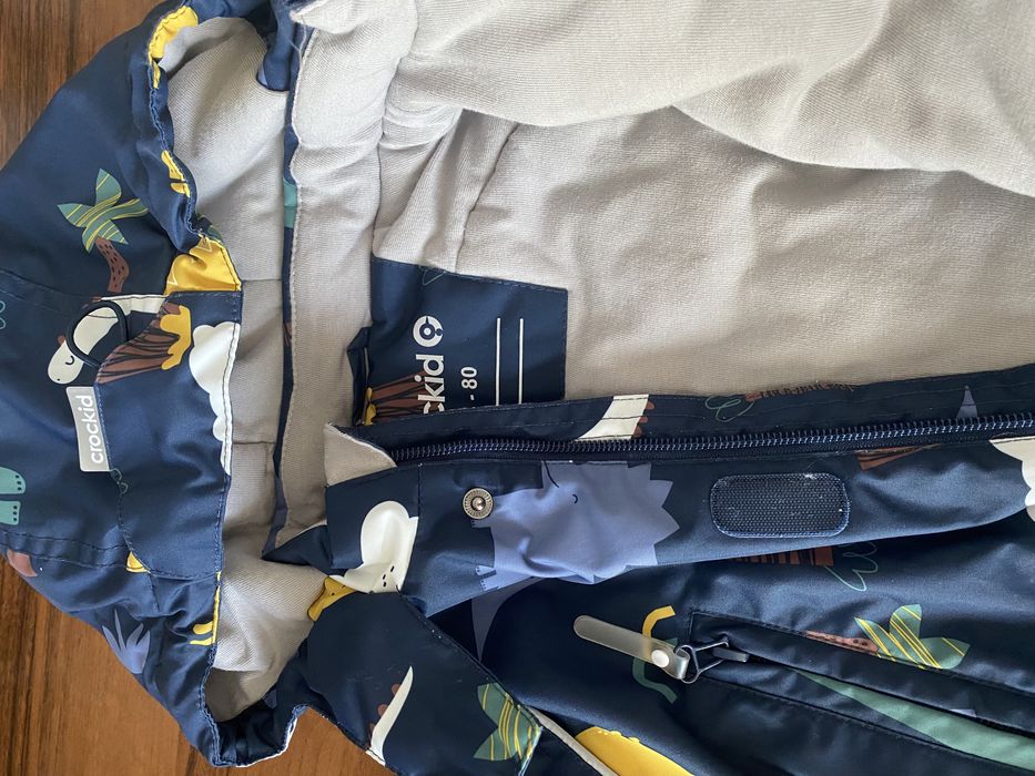 Демисезонный детский комбинезон