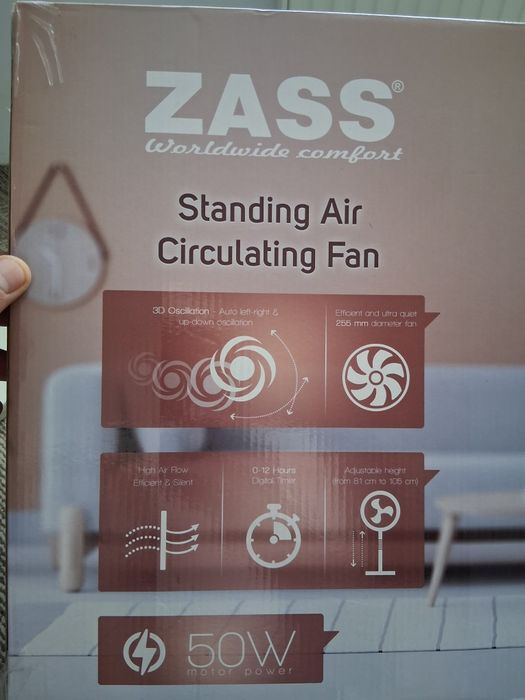 Ventilator telecomanda Zass  ZACF 01
