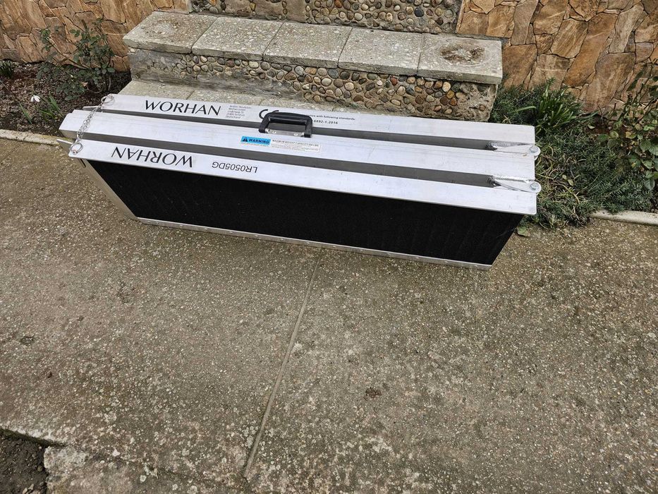 Rampa pliabila pentru scaune cu rotile Worhan 215cm
