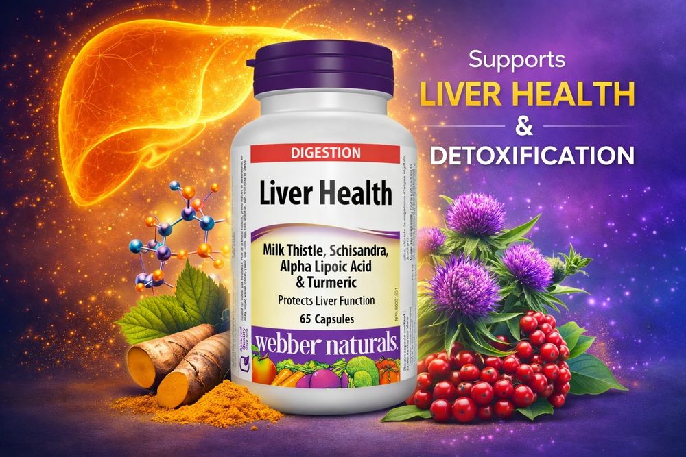 Расторопша Капсулы для Печени webber naturals Liver Health Capsules