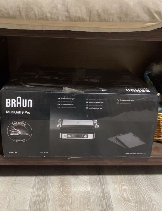 Гриль BRAUN 9 pro новый