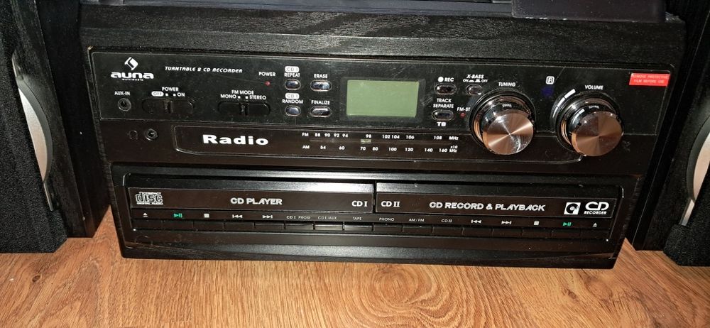 Auna Multimedia -cd player, cd recorder, radio, casetofon, pick-up
