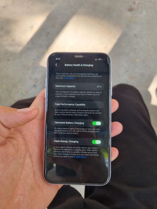iphone 11 91% 128