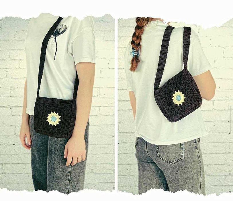 Xand made / сумочка вязанная
