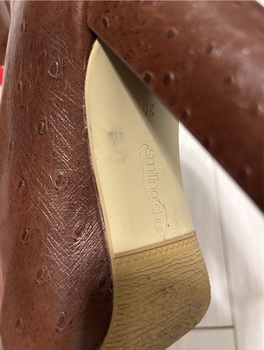 Ghete piele Smiling Shoes