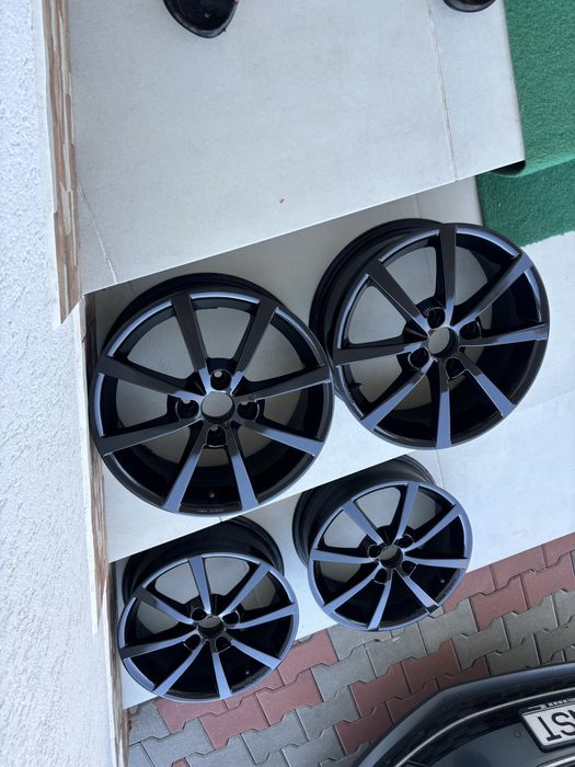 Jante R16 Negre RS 4x108 Ford B Max Turneo Ka Puma ST Citroen C1 Jumpy Nemo Ecosport Fiesta Peugeot 108 107  Focus Mazda 2 R 16 Sport  RS Line