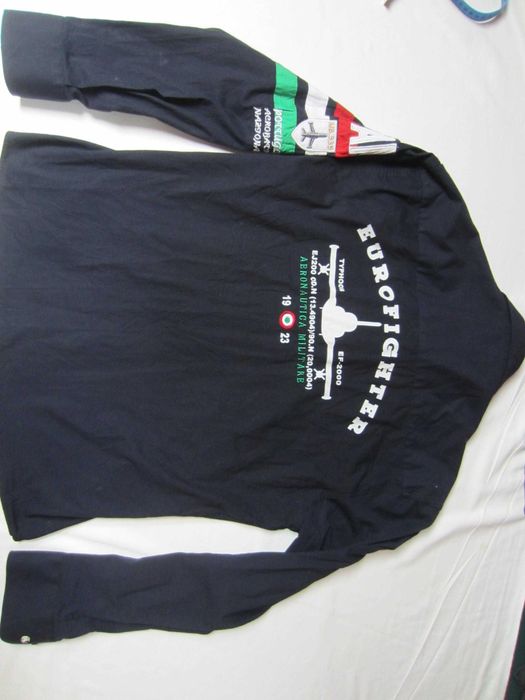 Camasa Aeronautica Militaire, masura L, 100%Bumbac, ca noua