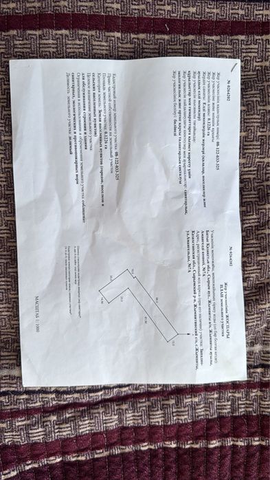 Жымпиты ауылында, орталықта жер учаскесі сатылады