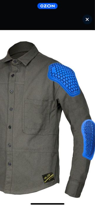 Мото рубашка с защитой