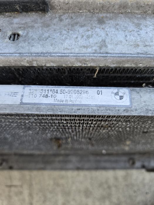 Радиатори и перка за бмв 120,123,320 дизел 2007-2012 г.