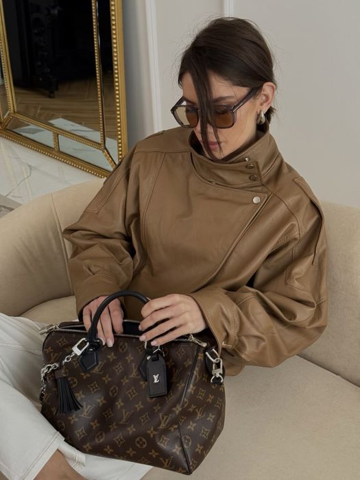 Louis Vuitton Speedy Soft 30 Dark Bag