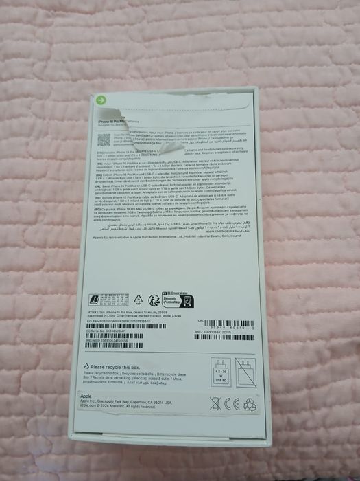 Iphone 16 pro max ,256 гб