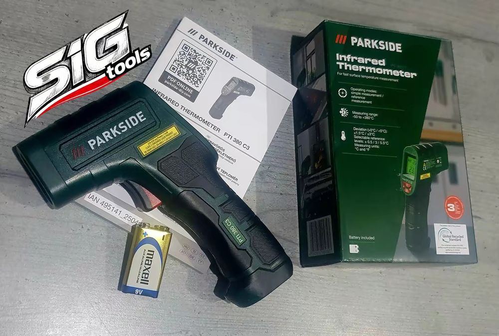 Termometru cu laser Parkaide