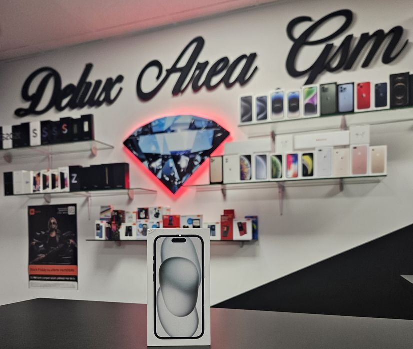 Iphone 15 / Black / sigilat / 256 GB / DeluxGSM