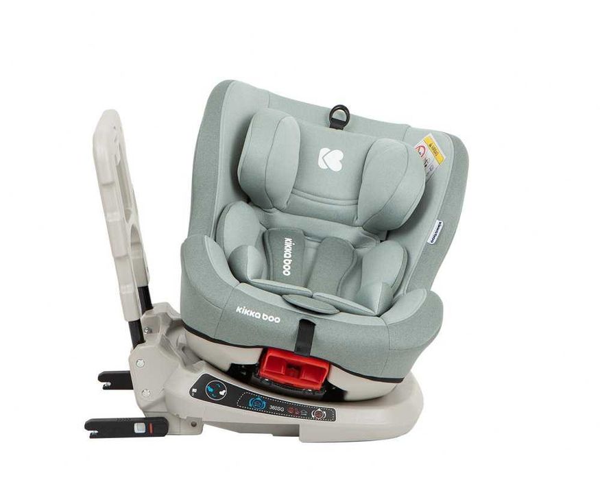 Scaun auto rotativ cu isofix Kikkaboo 0-25 kg Twister 0 - 7 ani LICHIDARE DE STOC ! OFERTA LIMITATA
