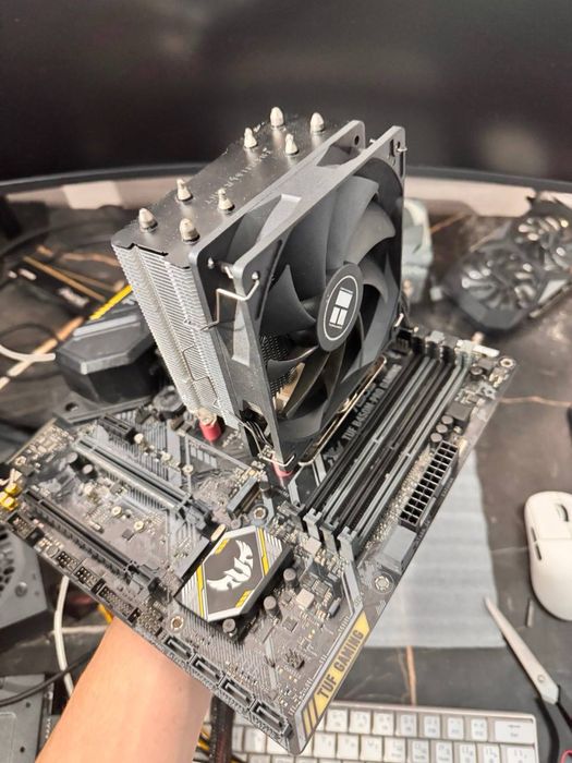 Комплект на ам4 am4 amd ( B450m + Ryzen 5 3600 + охлаждение )