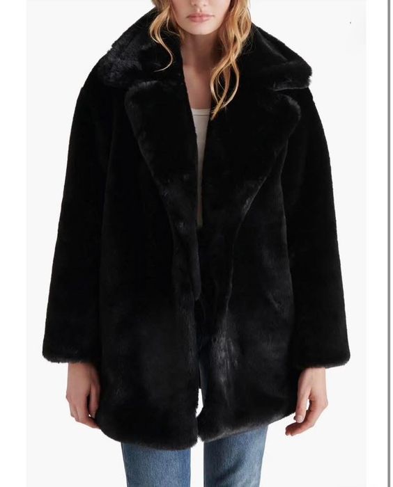 Палто Zara ( еко косъм )