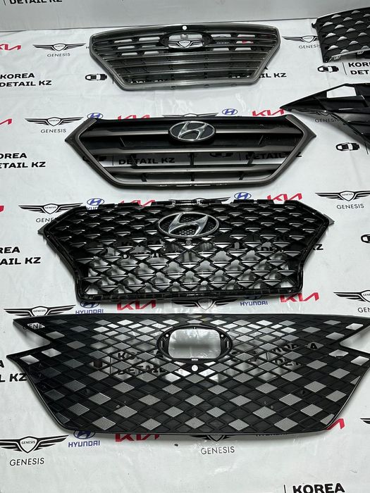 Решетка на  Hyundai и Kia