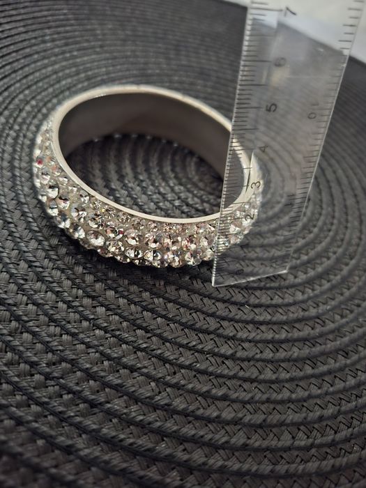 Bratara cristale 2 cm latime si 6.5 raza interioara