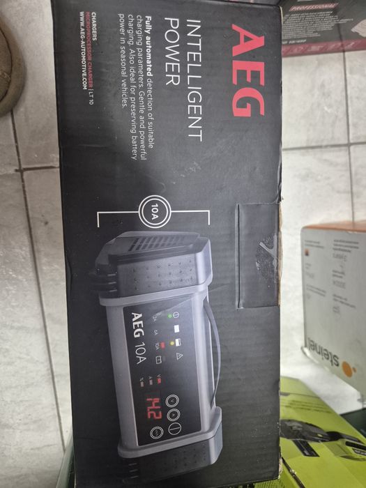 Redresor Auto Inteligent AEG LT 10 – Microprocesor, 12V/24V, Funcție S