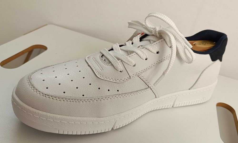 Pantofi sport casual 41 premium RIEKER NOI piele naturala moale