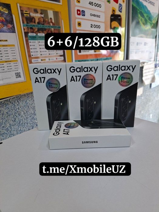 Samsung A17 6/128gb Sotiladi