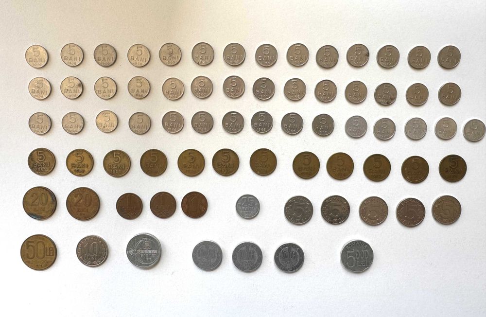 Lot peste 120 monede vechi - Germania, România, Ungaria, URSS, Italia