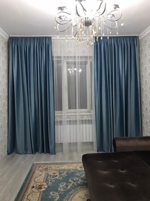 Комплект штор h=2,8,  шьем сами