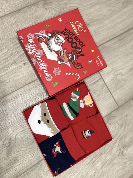 Носки новогодние