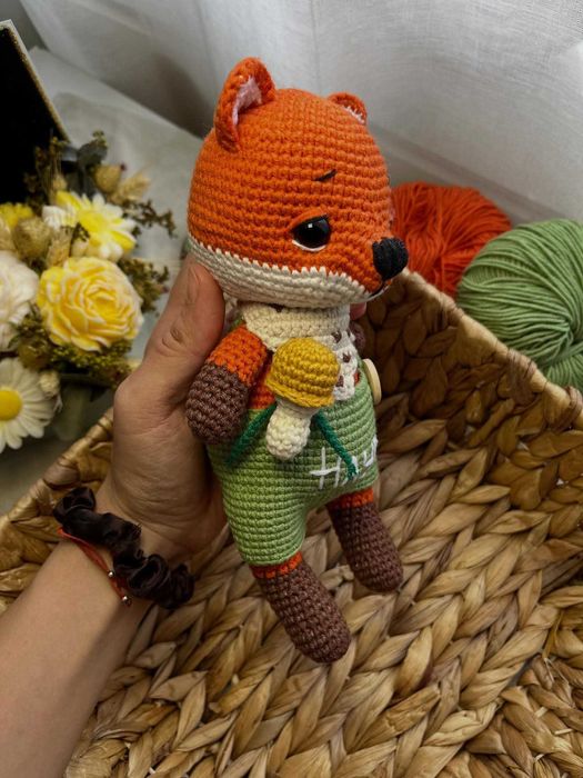 Плетена играчка Лисанко