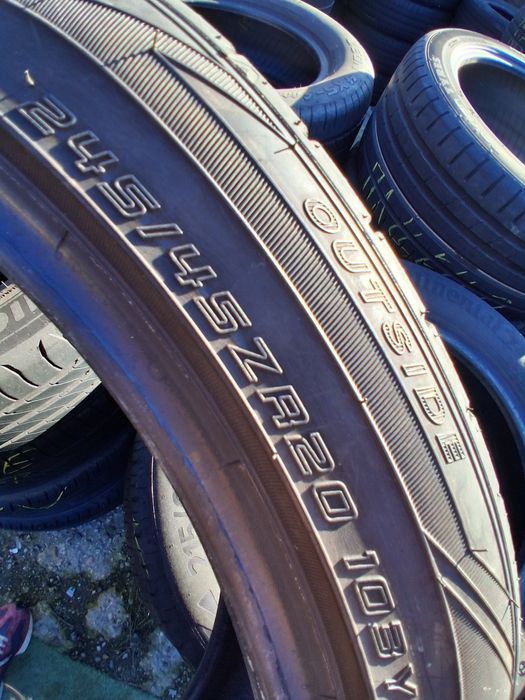 20 цола спорт пакет 275 40 и 245 45 20 FALKEN  4броя летни дот 2021г