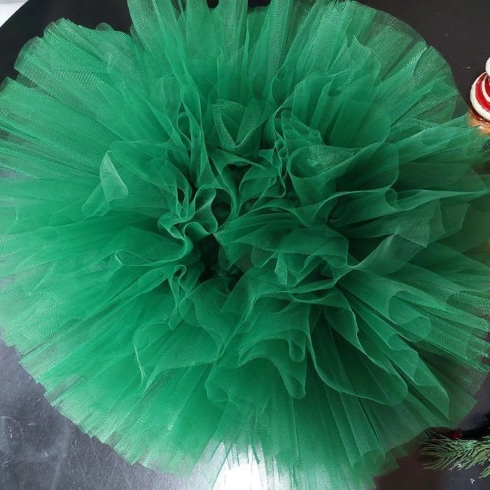 Юбочка пачки для образа ёлочки на праздники