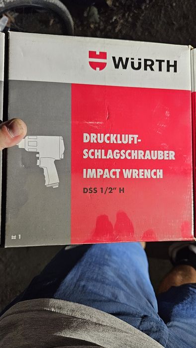 Пневмогайковёрт Wurth