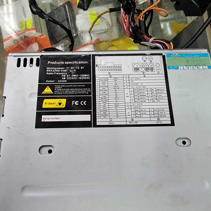 Android 128GB автомобилен мултимедиен плейър