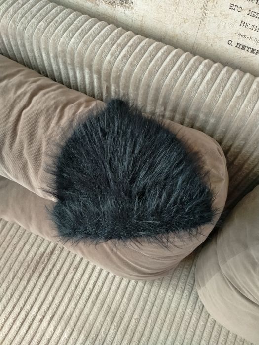 Шапка с пипкой ручная работа