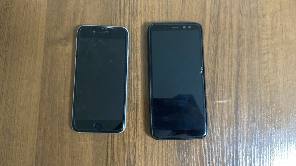 Samsung Galaxy A8 2018, Iphone 6s