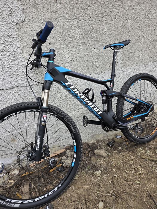 Mtb carbon full suspension torpado xc