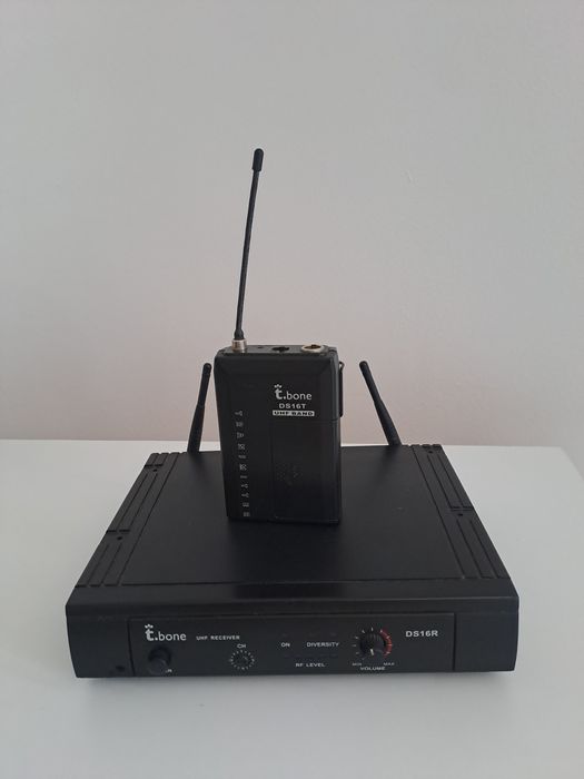 Aparat wireless t.bone DS16 UHF – ideal pentru instrumente și microfon