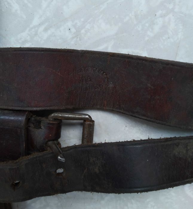 Калъфи / носачи за войнишка лопатка - естествена кожа ПСВ и ВСВ