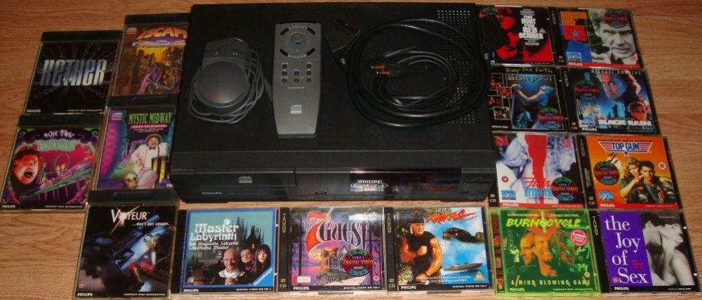 Cd VideoPlayer Consola Philips CDi cu Modul Video + Jocuri