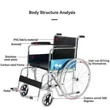 . Бесплатная доставка Инвалидная коляска Nogironlar aravasi  1
