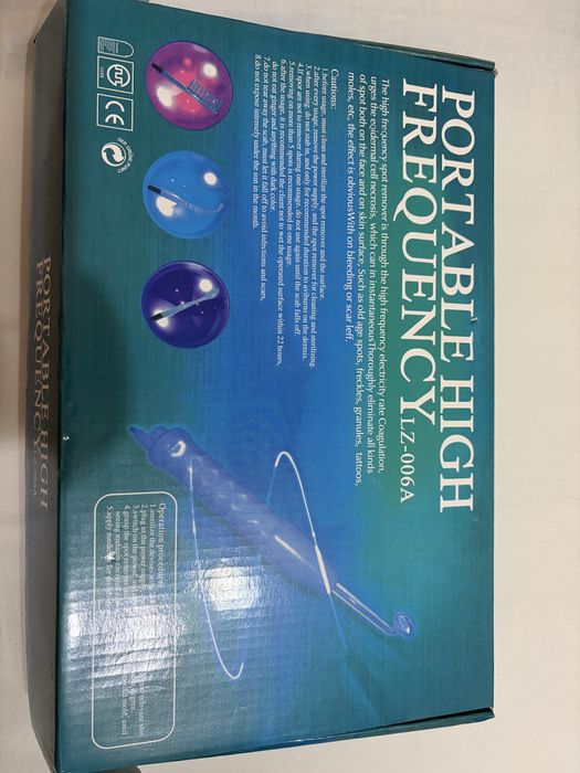 Electroderm portabil pentru tratament socmetic