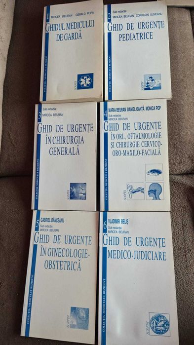 Vand carti- cronobiologie, dermatologie, ghiduri, gastroenterologie si reumatologie-domeniul Medicina