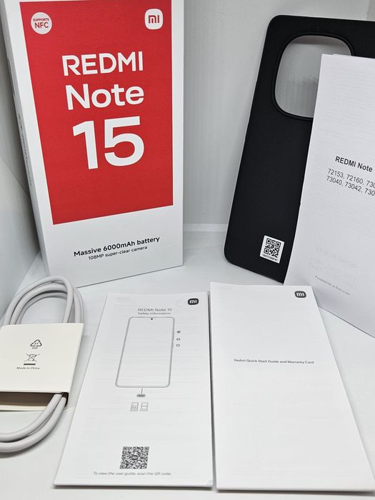 Гаранция Xiaomi Redmi Note 15 128GB / 6GB RAM