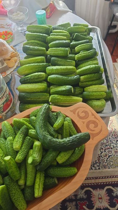 Продам соленные огурцы домашние.