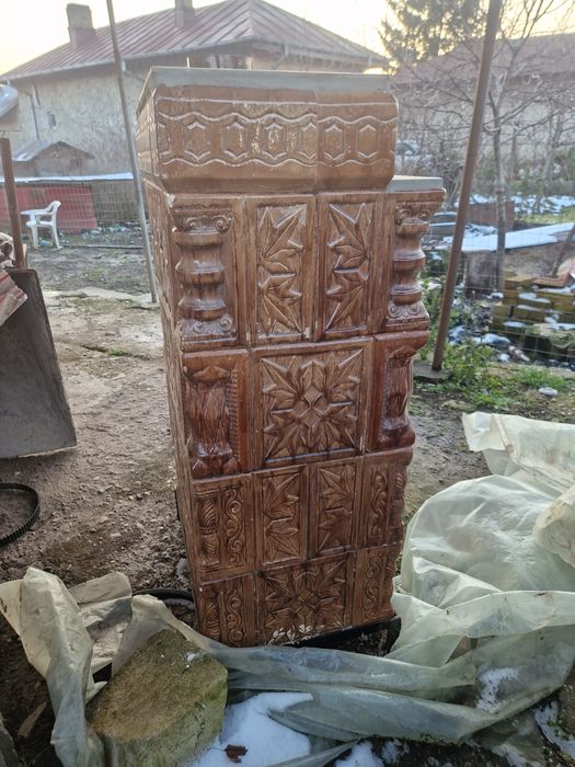 Vând sobă de teracotă
